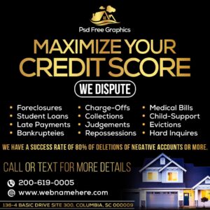 credit repair flyer