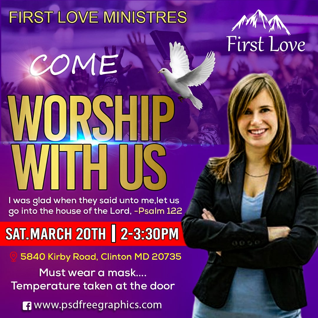 church worship free flyer-psd free graphics church worship free flyer-psd free graphics