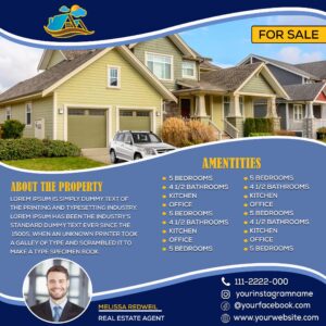 credit repair property flyer-psd free graphics