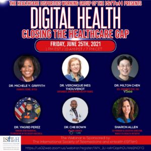 digital health webinar flyer-psd free graphics