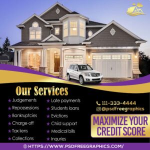 star credit repair flyer-psd free graphics