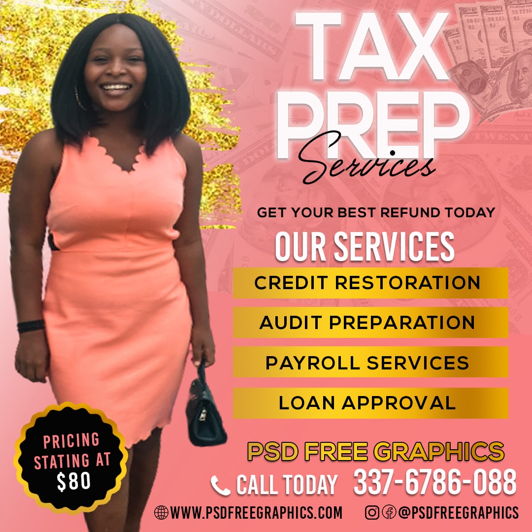 free tax flyer templates free tax flyer templates