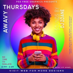 Party Flyer-PSD Free Graphics