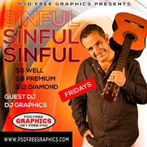 template for party flyer