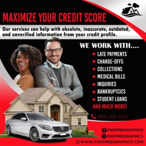 Beautiful Credit Repair Flyer