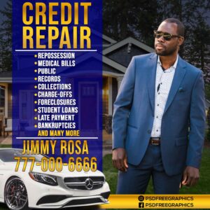 Modern Credit Repair Flyer