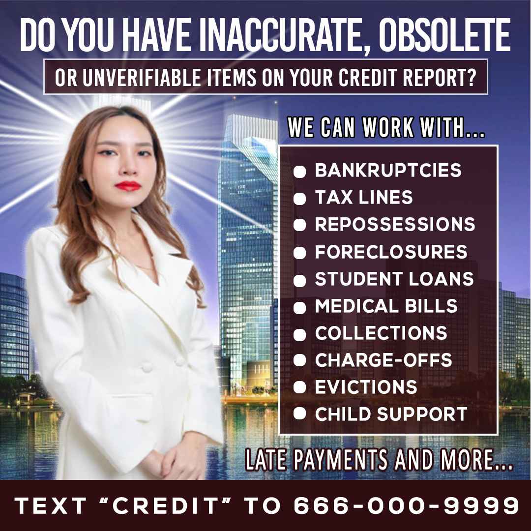 Unique Credit Repair Flyer Unique Credit Repair Flyer
