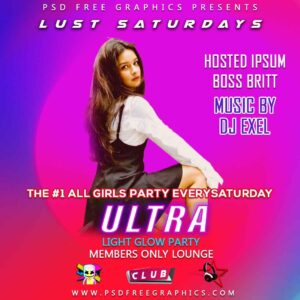 Unique Party Flyer