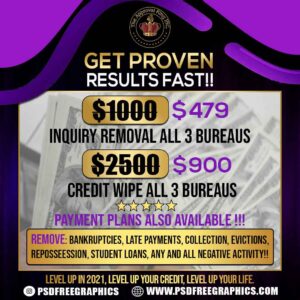 best credit repair flyer
