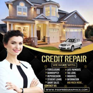 credit repair flyer