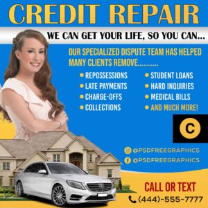 Credit Repair Marketing Template